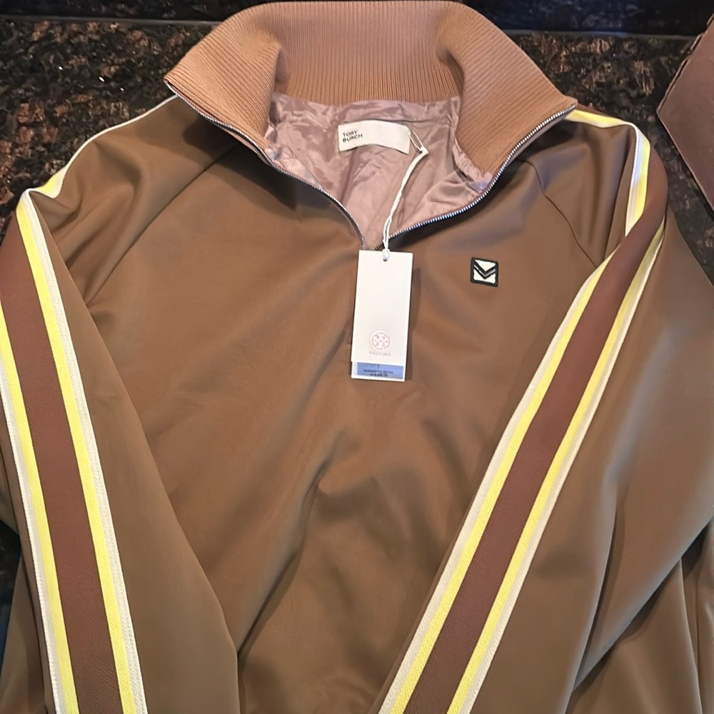NWT Tori Burch half zip